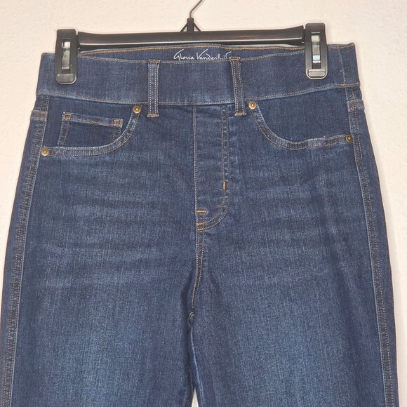 NWOT Gloria Vanderbilt Women's Shape Effect Pull-On Flare Jeans - Picture 3 of 8